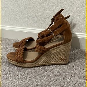 Tory Burch woman’s wedges size 10